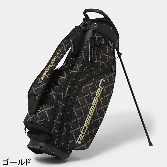 楽天市場】ロサーセン スタンドキャディバッグ モノグラム 8.5型 046