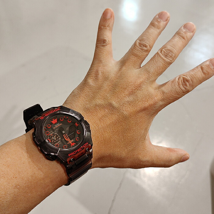 楽天市場】CASIO “ 新型 G-SHOCK” GA-B001G-1AJF ブラックスケルトン