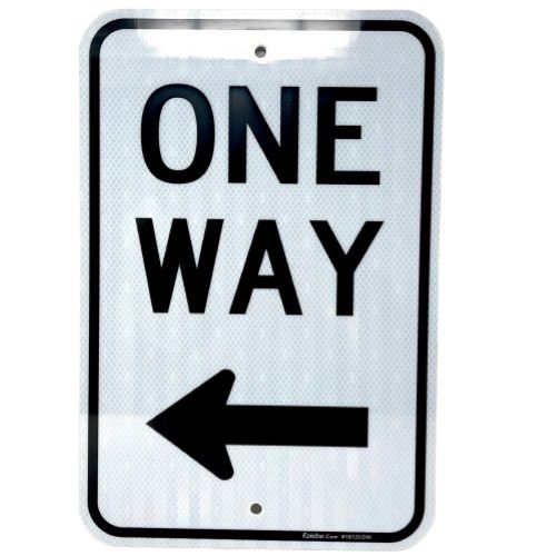 楽天市場】ONE WAY 看板 ワンウェイ 一方通行標識 反射 反射シート