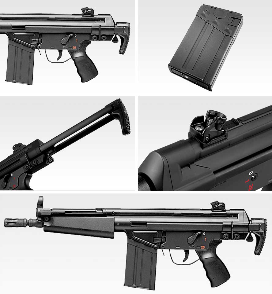 楽天市場】東京マルイ H&K MC51 G3ショーティ 電動ガン : スカイスター