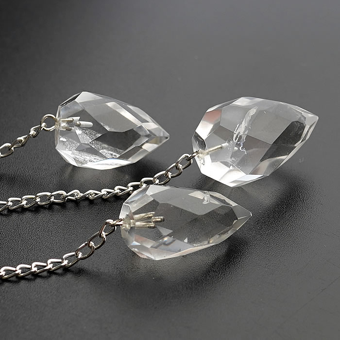 楽天市場】ヒマラヤ水晶（しずくカット） ペンデュラム 天然石