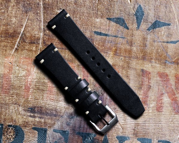 楽天市場】STONEWALL for IWC ストラップ クラシック ブラック x