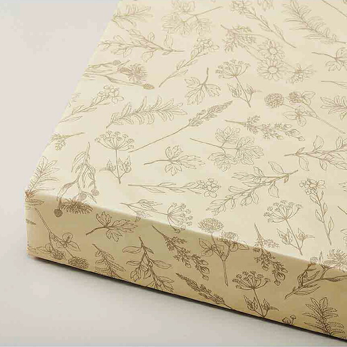 楽天市場】【50枚入り】ベルプランツ 包装紙 全判アンティークな色合い