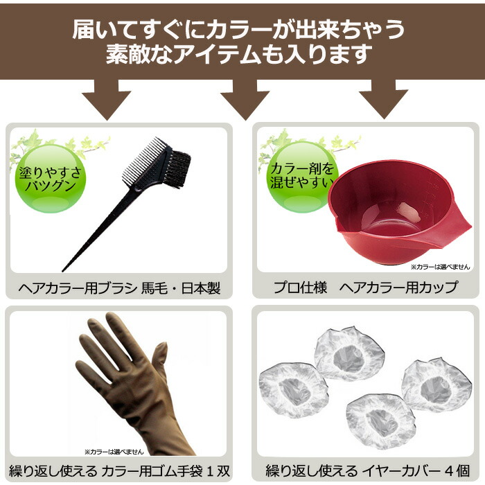 楽天市場】スタジオネイル オリジナル ヘアカラー用スターターセット