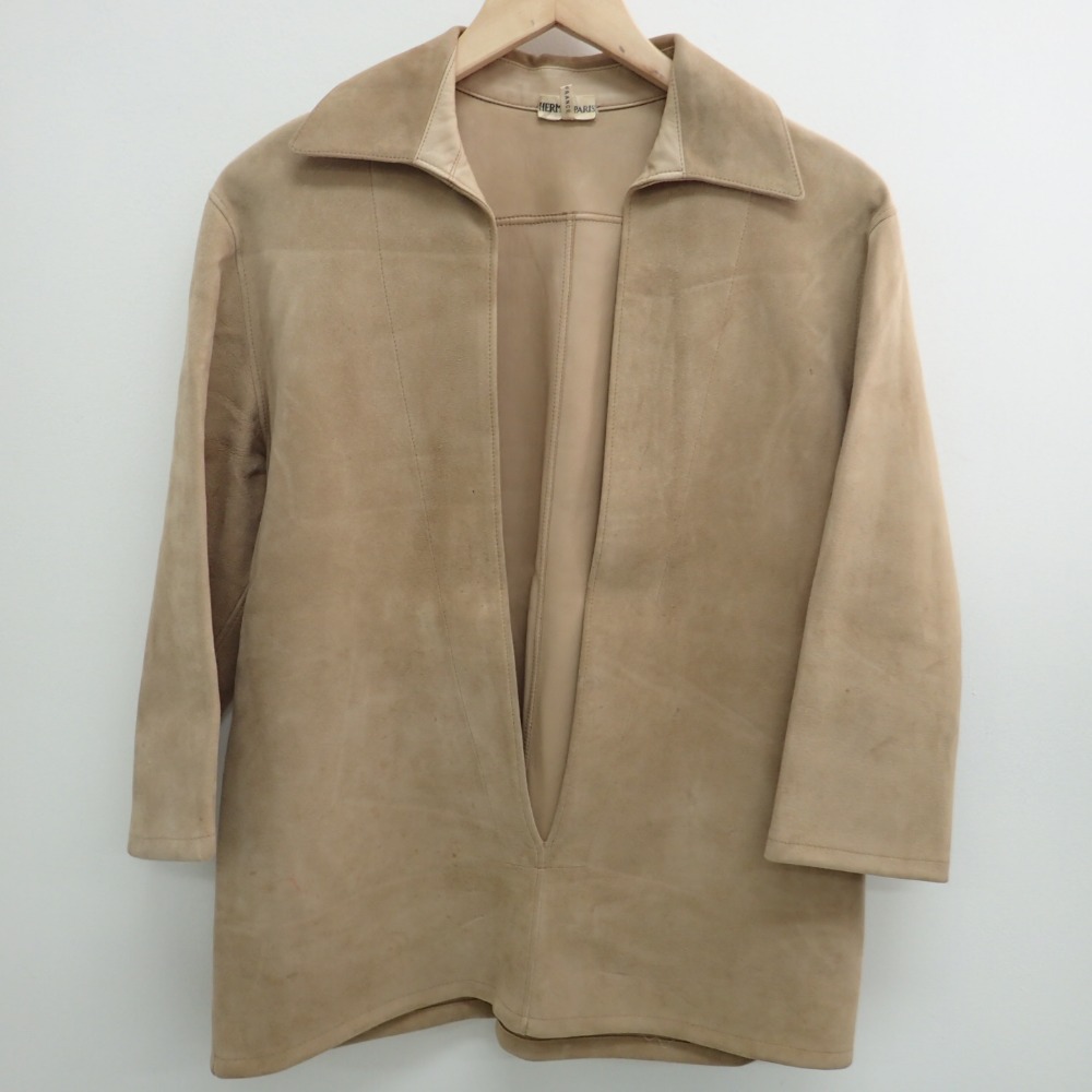 楽天市場】HERMES エルメス マルジェラ期 ラムスキンスエード