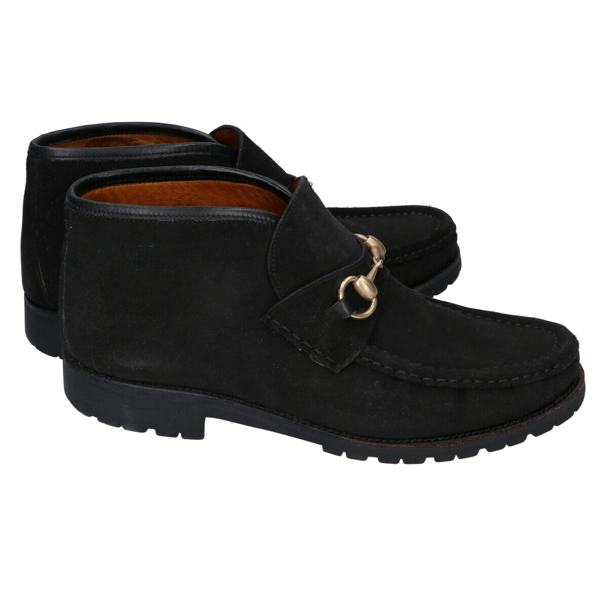 楽天市場】GUCCI グッチ 0067 スエード ホースビット チャッカブーツ