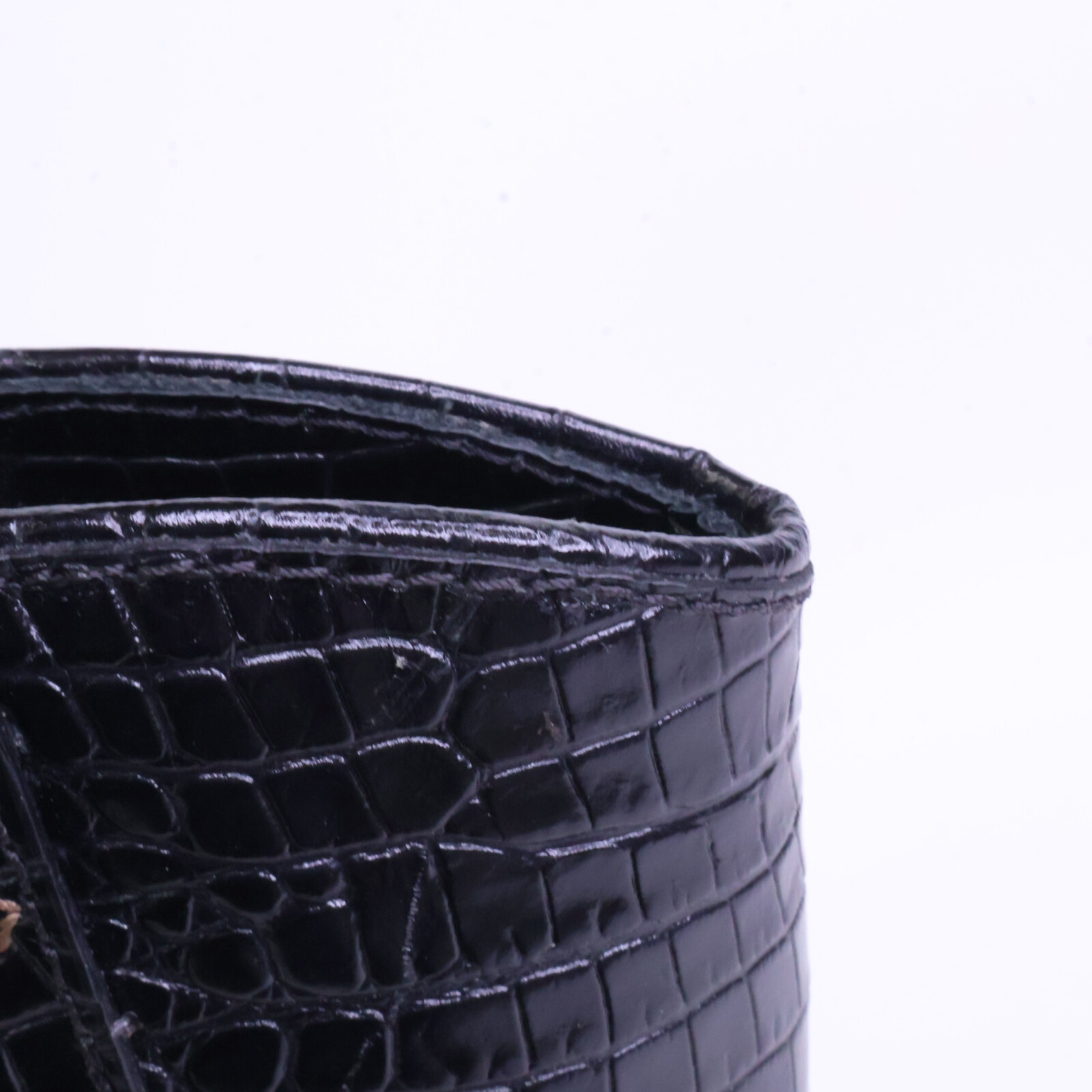 楽天市場】FENDI フェンディ 新品同様 クロコ型押しカットウォーク