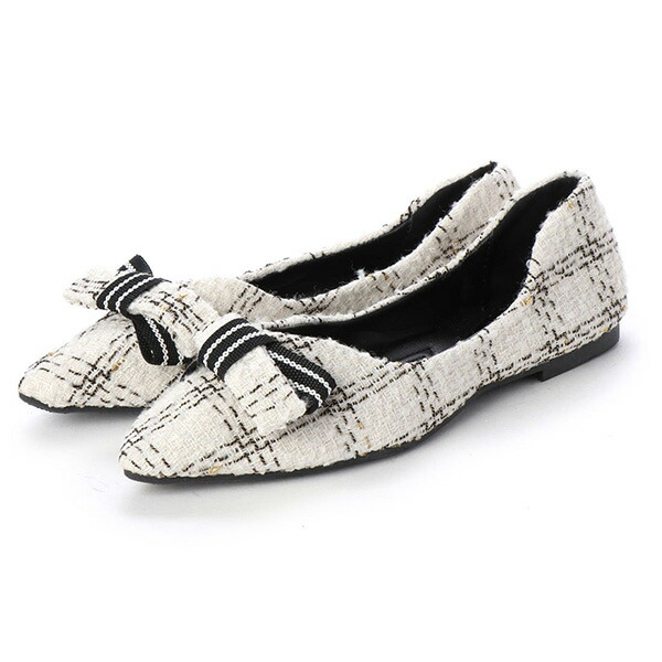 楽天市場】パンプス フラットパンプス ポインテッドトゥ リボン