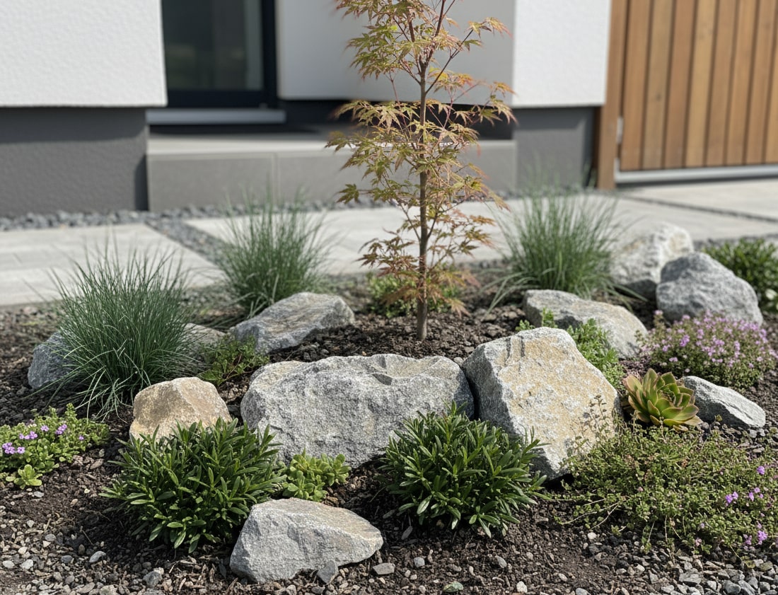 楽天市場】庭石 ロックガーデン 石 庭 岩 ガーデニング 割栗石 グレー