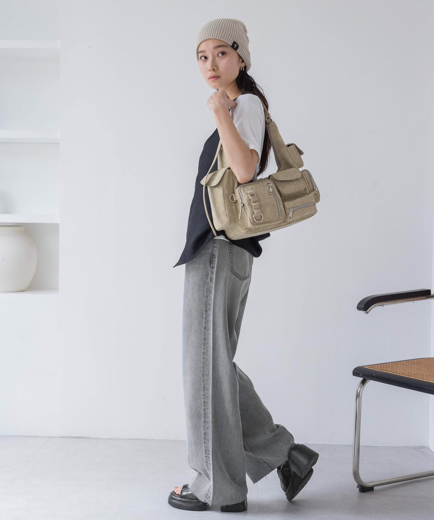 JEANASIS｜マルチポケットワンショルダーBAG | Rakuten Fashion(楽天