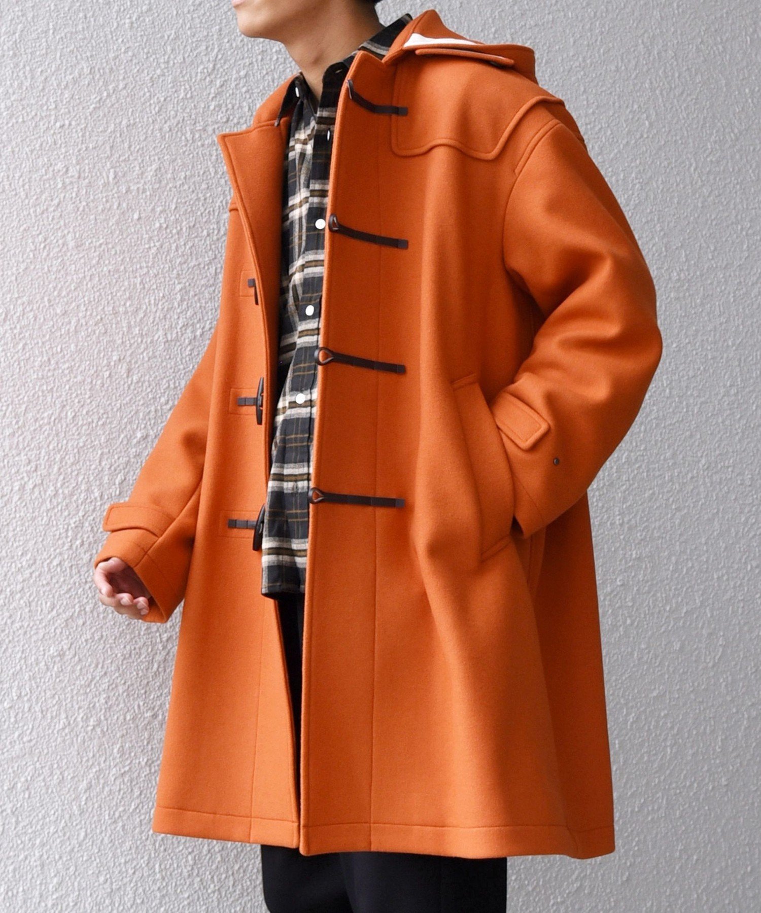 SHIPS｜SHIPS any: PURE WOOL MELTON ダッフル コート 25AW