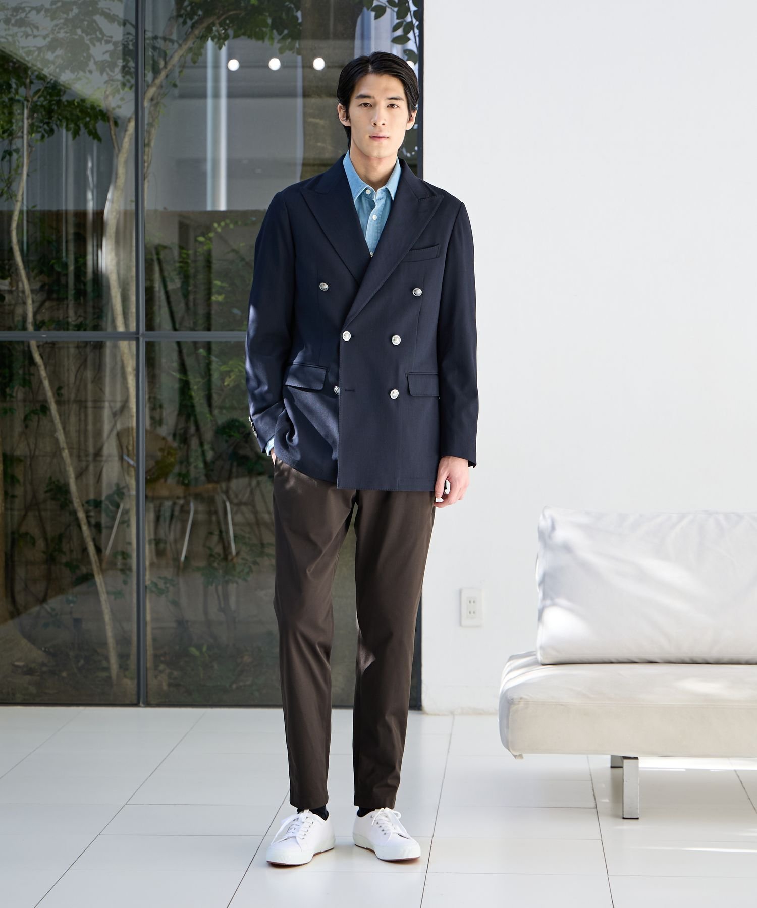 GLOBAL WORK｜Wブレストブレザー/Salon de GW/131329 | Rakuten