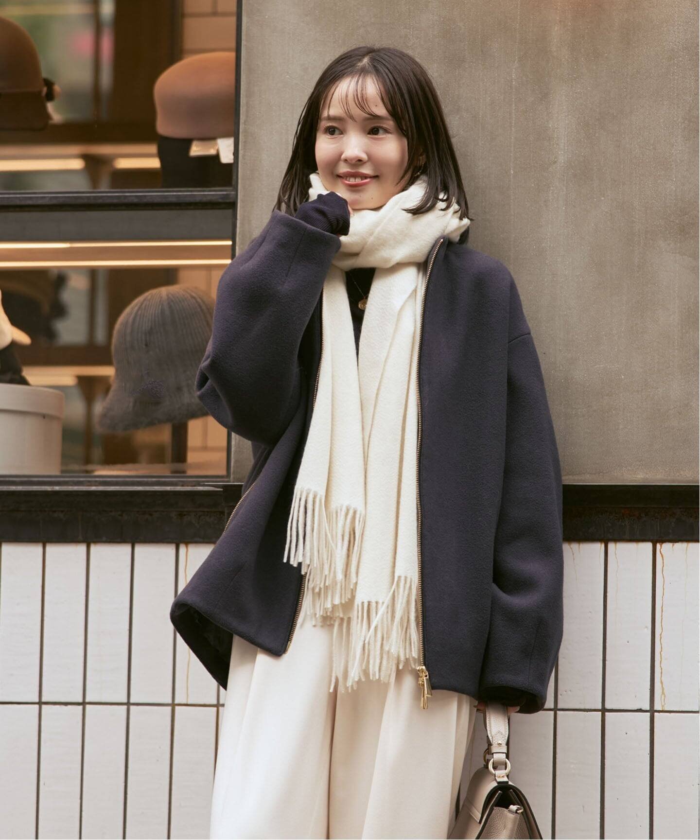 NOBLE｜MTRレイズドネックジップコート | Rakuten Fashion(楽天