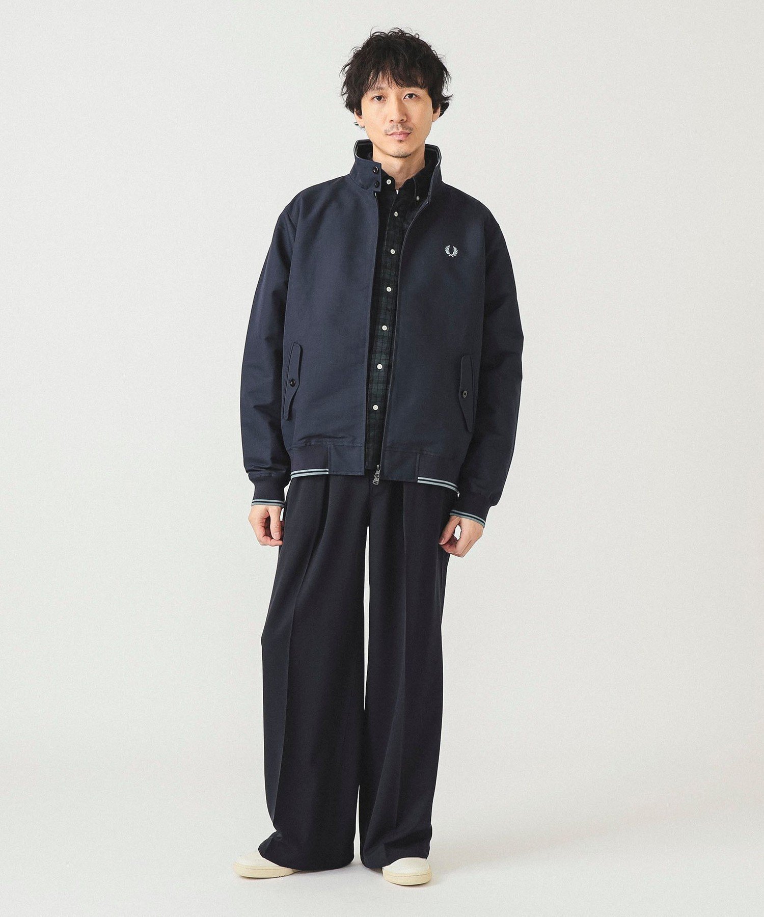 BEAMS MEN｜【別注】FRED PERRY / ハリントン ジャケット 25FW