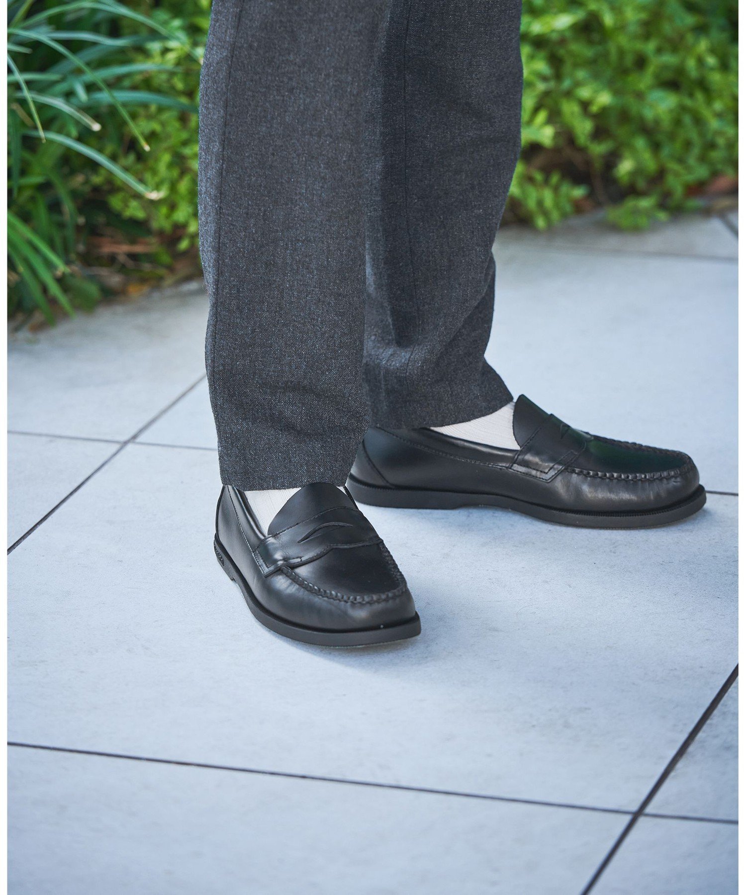 green label relaxing 黒　レザー ローファー　26cm green label relaxing（グリーンレーベルリラクシング） ローファー