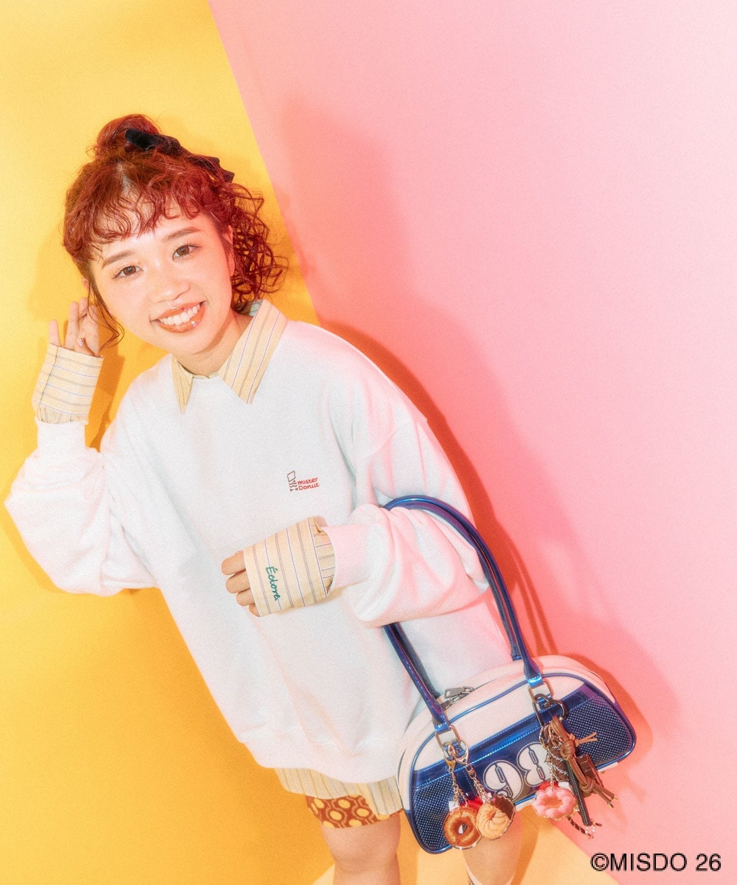 LEPSIM｜【Mister Donut】フォトクルースウェット | Rakuten Fashion