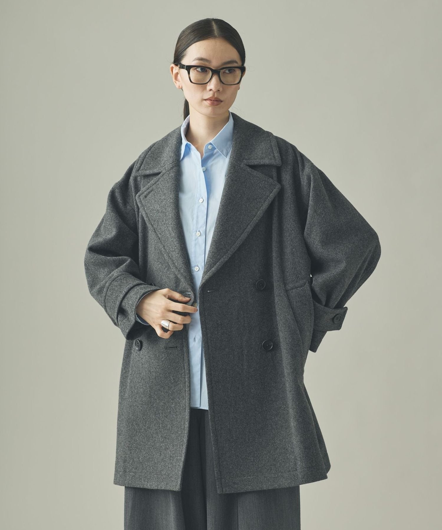 Curensology｜メルトンPコート | Rakuten Fashion(楽天ファッション