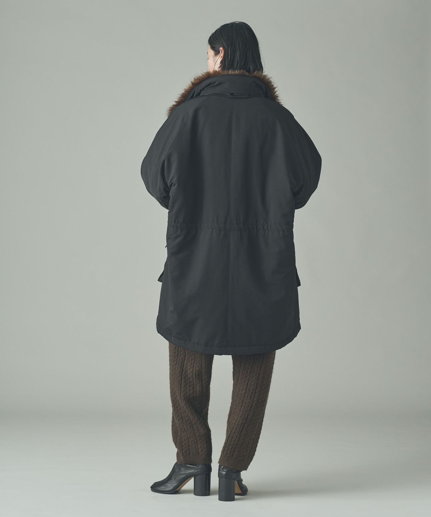 Curensology カレンソロジー スウェーディッシュモッズコート Curensology｜<&RC>フェイクファーエリツキスウェーディッシュモッズ