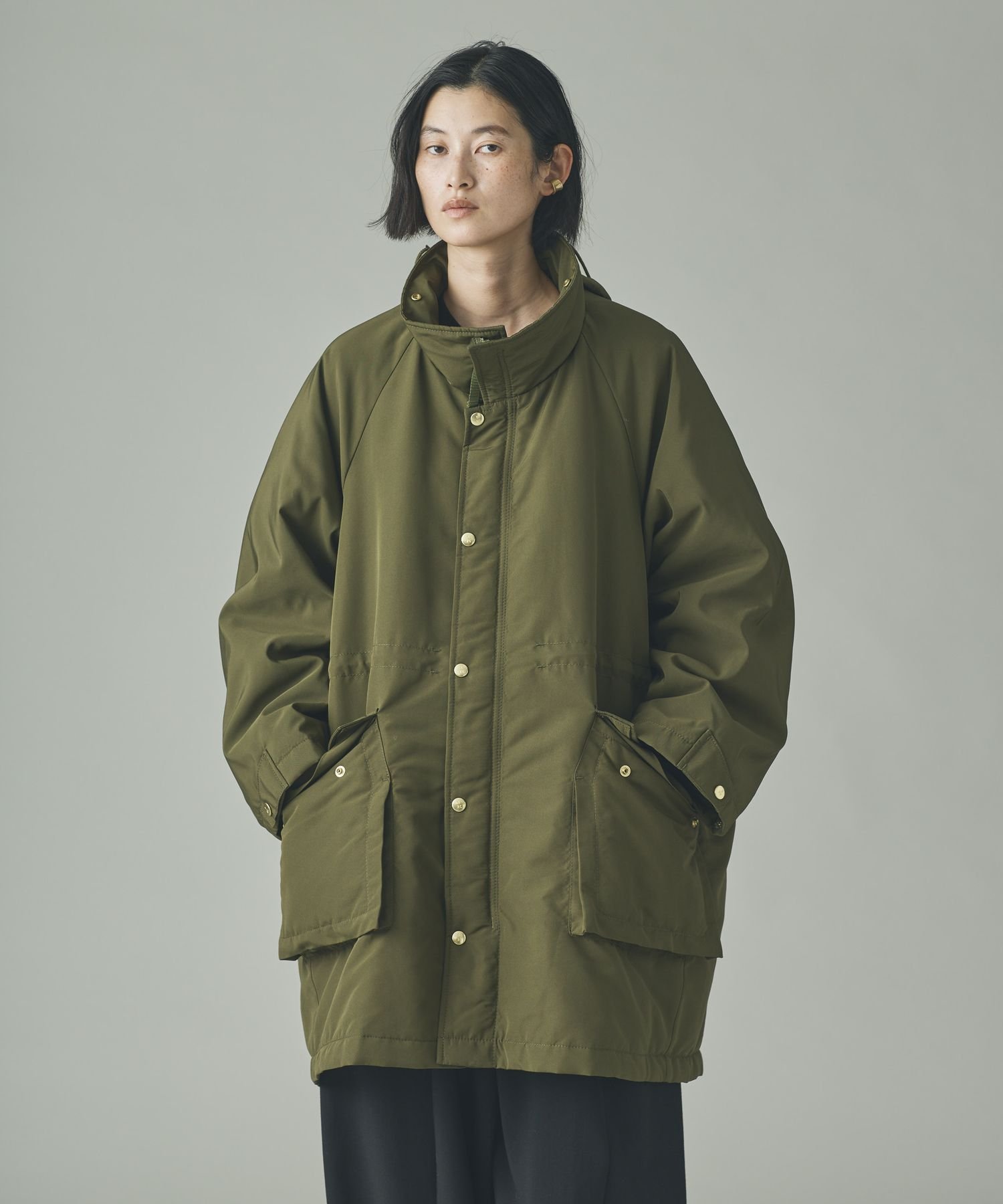 カレンソロジー　即完スウェーディッシュモッズコート セール】Curensology(カレンソロジー)/＜&RC＞フェイクファーエリツキ