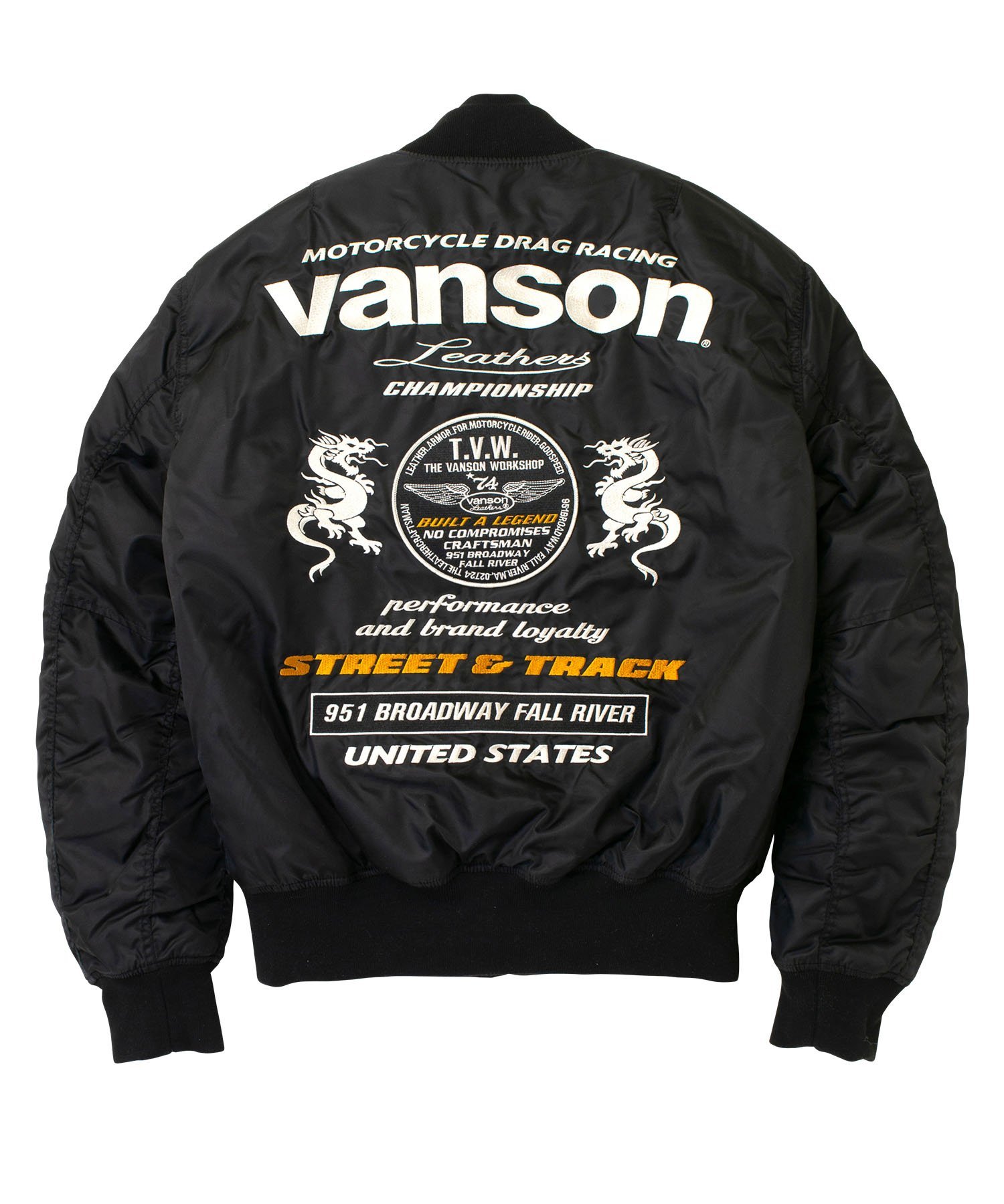 Vanson Leathers｜MA-1 JACKET | Rakuten Fashion(楽天ファッション
