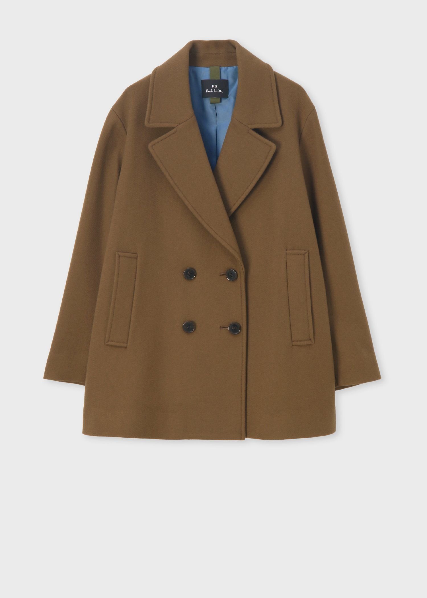 Paul Smith｜ウィメンズ ウールカルゼ ショート ピーコート | Rakuten