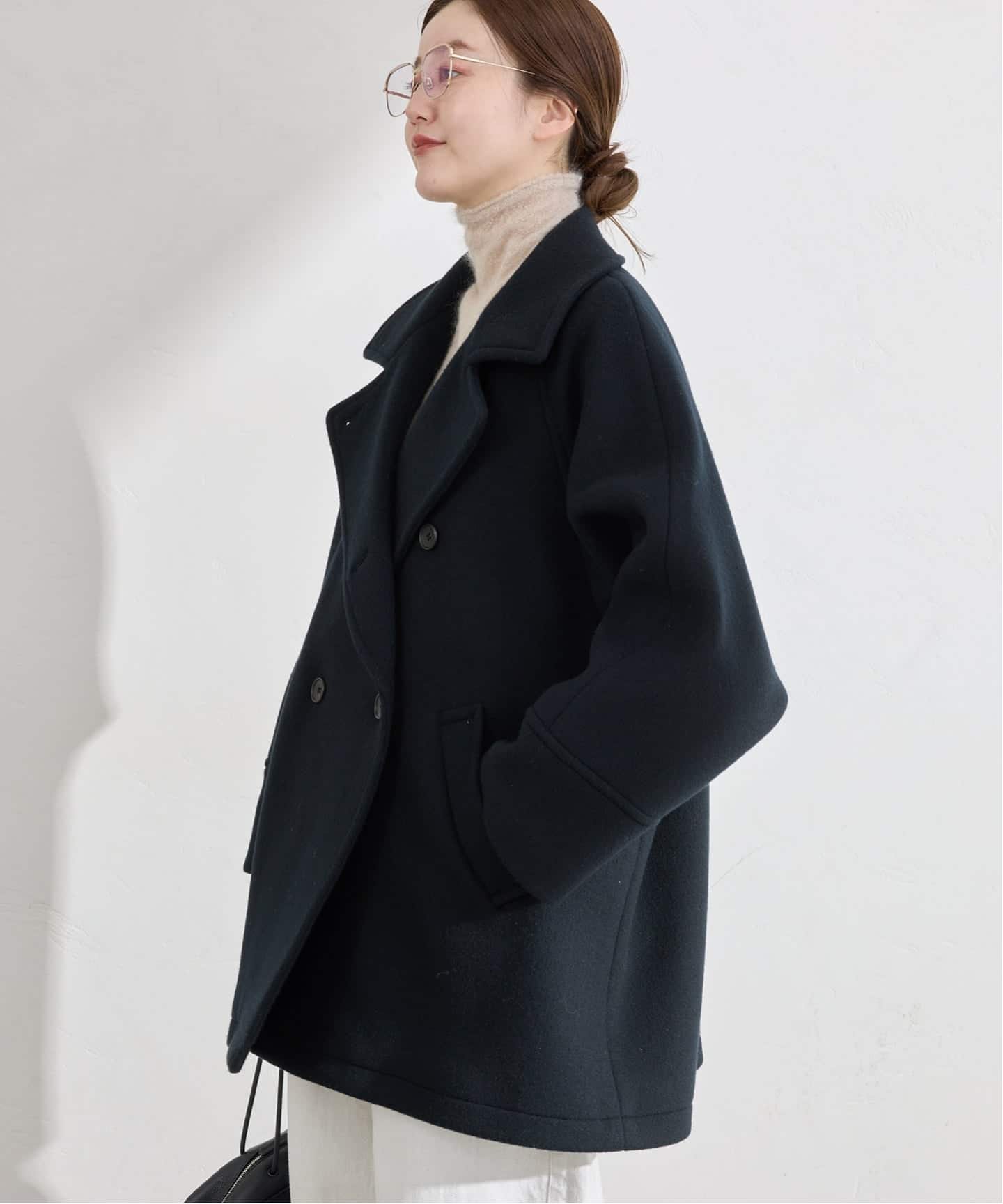 IENA｜ダブルブレストハーフコート | Rakuten Fashion(楽天