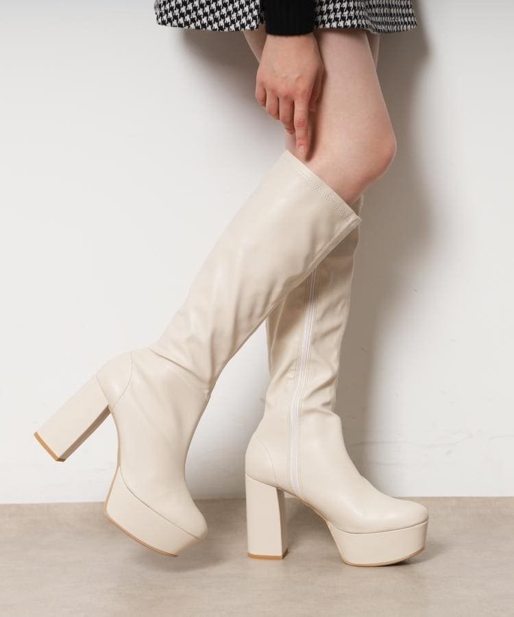 ESPERANZA｜【ラク盛り/ロングブーツ】リピーター続出/脚長美脚 厚底