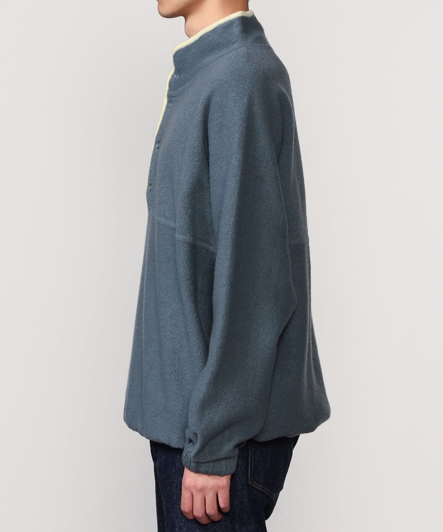 ☆50%off☆ RYETENDER × Bshop 別注 スナッププルオーバー RYE TENDER | 〈別注〉 ハーフボタン プルオーバー MEN