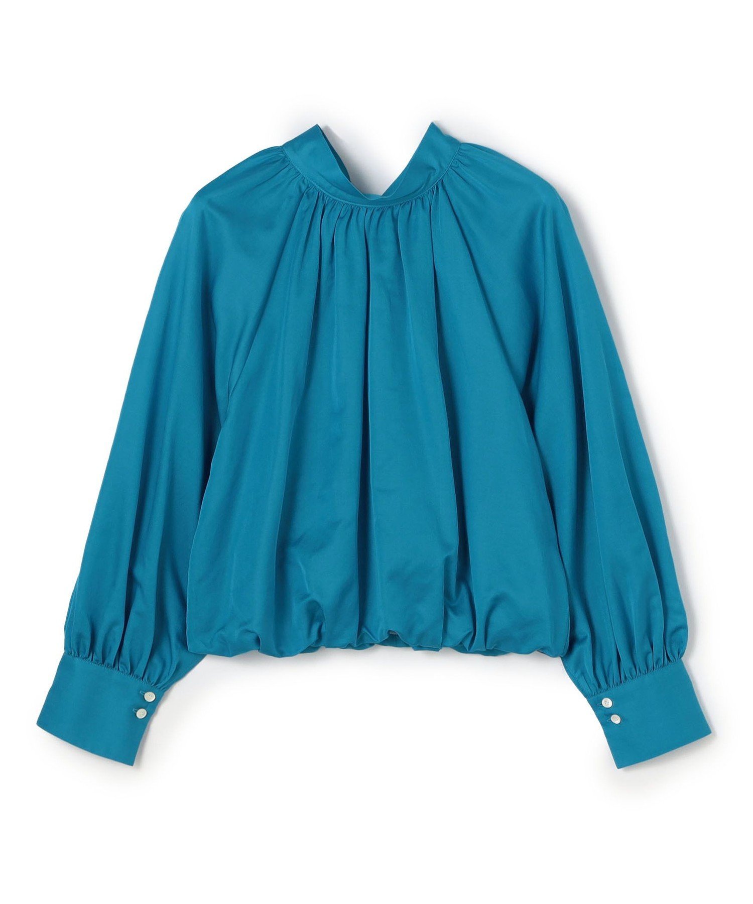 TOMORROWLAND｜コットンシルクサテン 2-wayボウタイブラウス | Rakuten