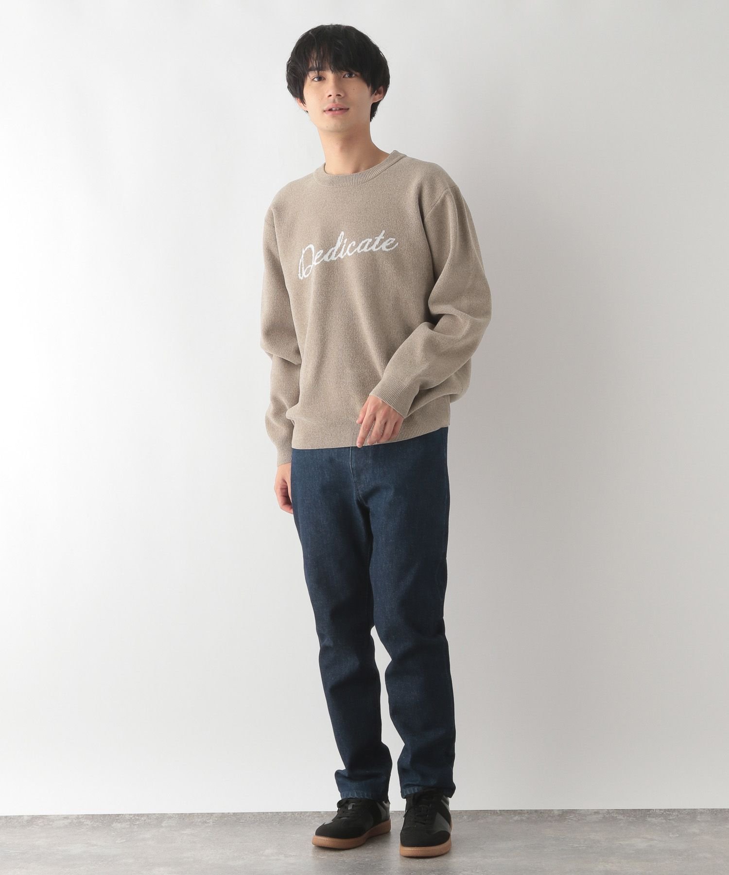 GLOBAL WORK｜モールニットロゴ/116387 | Rakuten Fashion(楽天