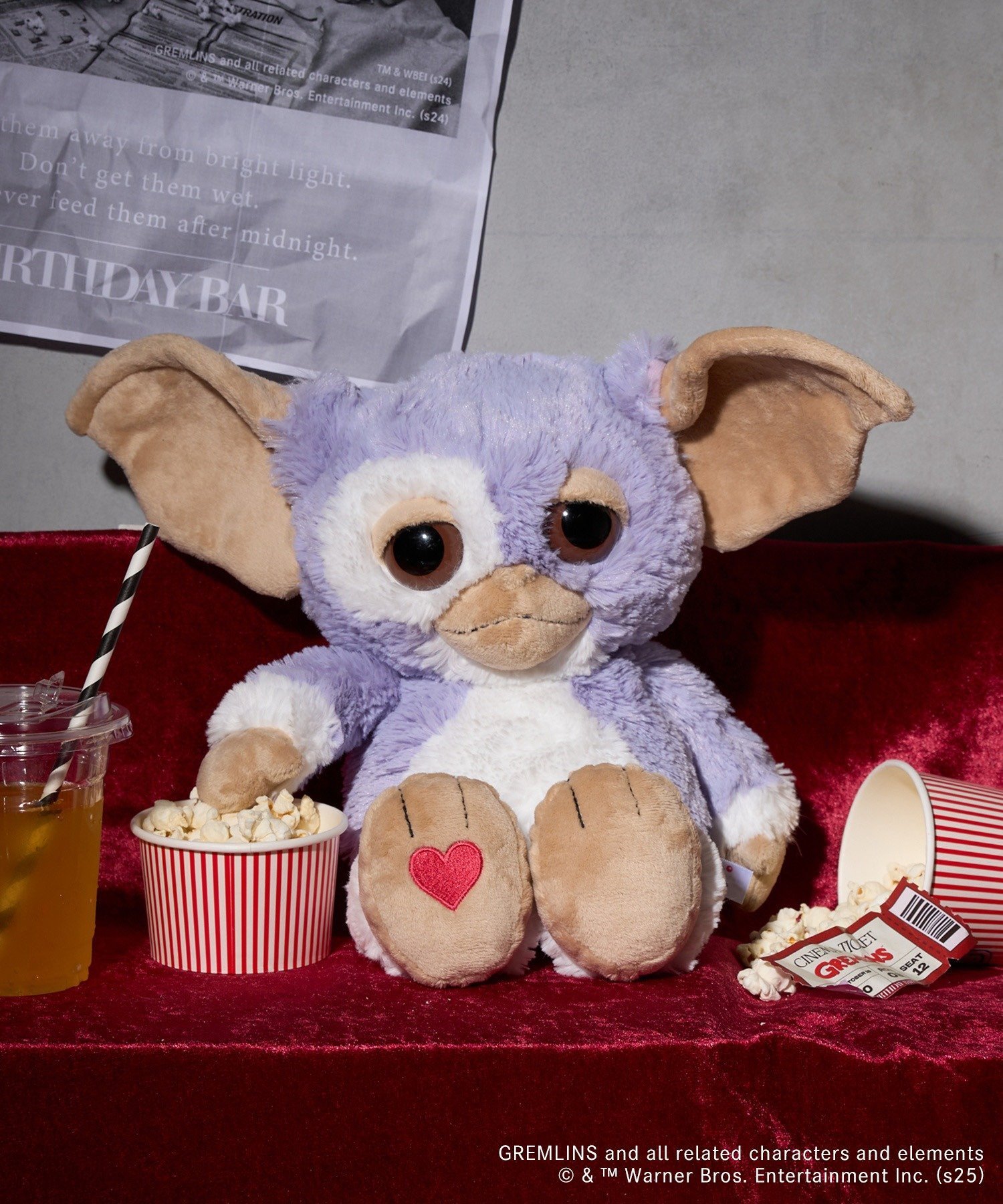BIRTHDAY BAR｜【GREMLINS グレムリン】ギズモ ライラックグレーHeart