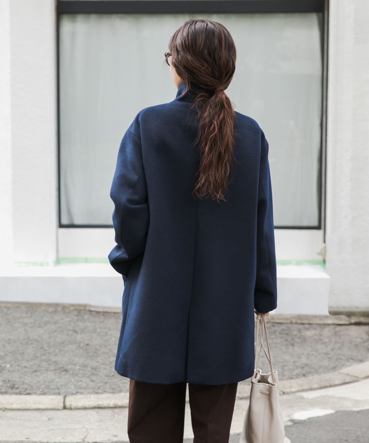 URBAN RESEARCH DOORS｜『UR TECH』スタンドカラーコート | Rakuten