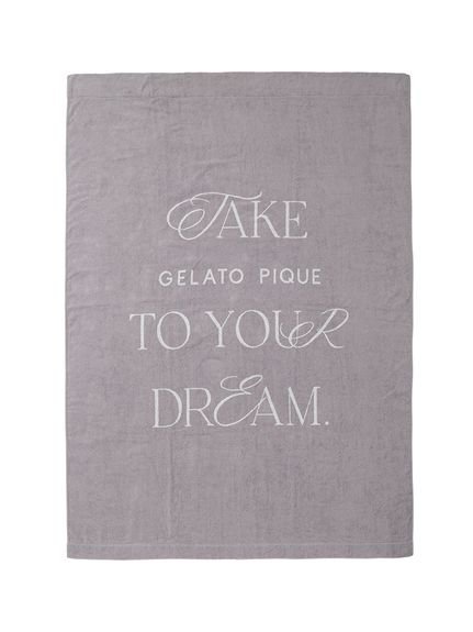 gelato pique｜【Sleep】ロゴデザイン 今治タオルケット | Rakuten