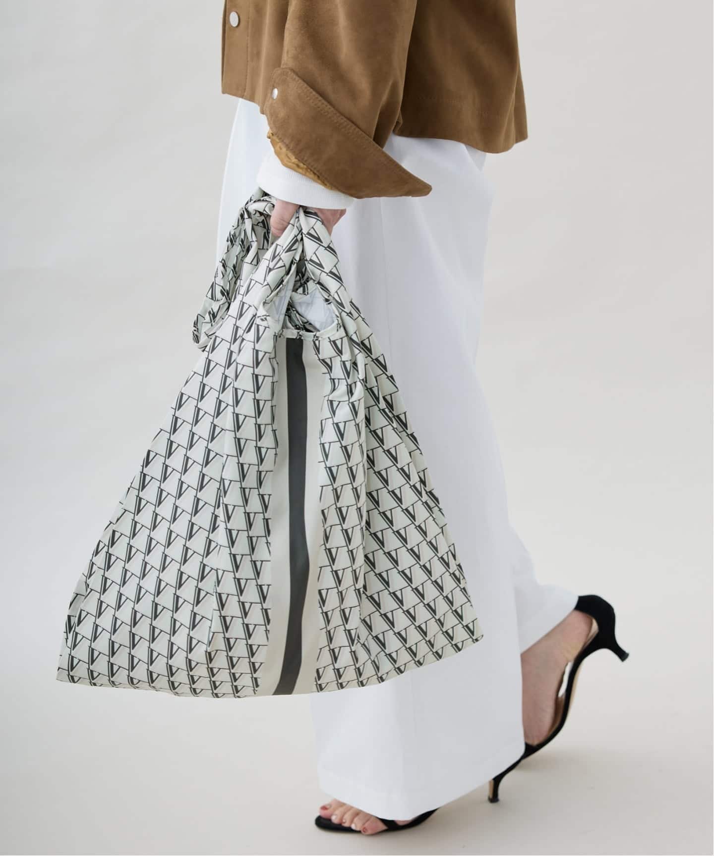 VERMEIL par iena｜《追加4》VERMEIL モノグラムエコバッグLarge