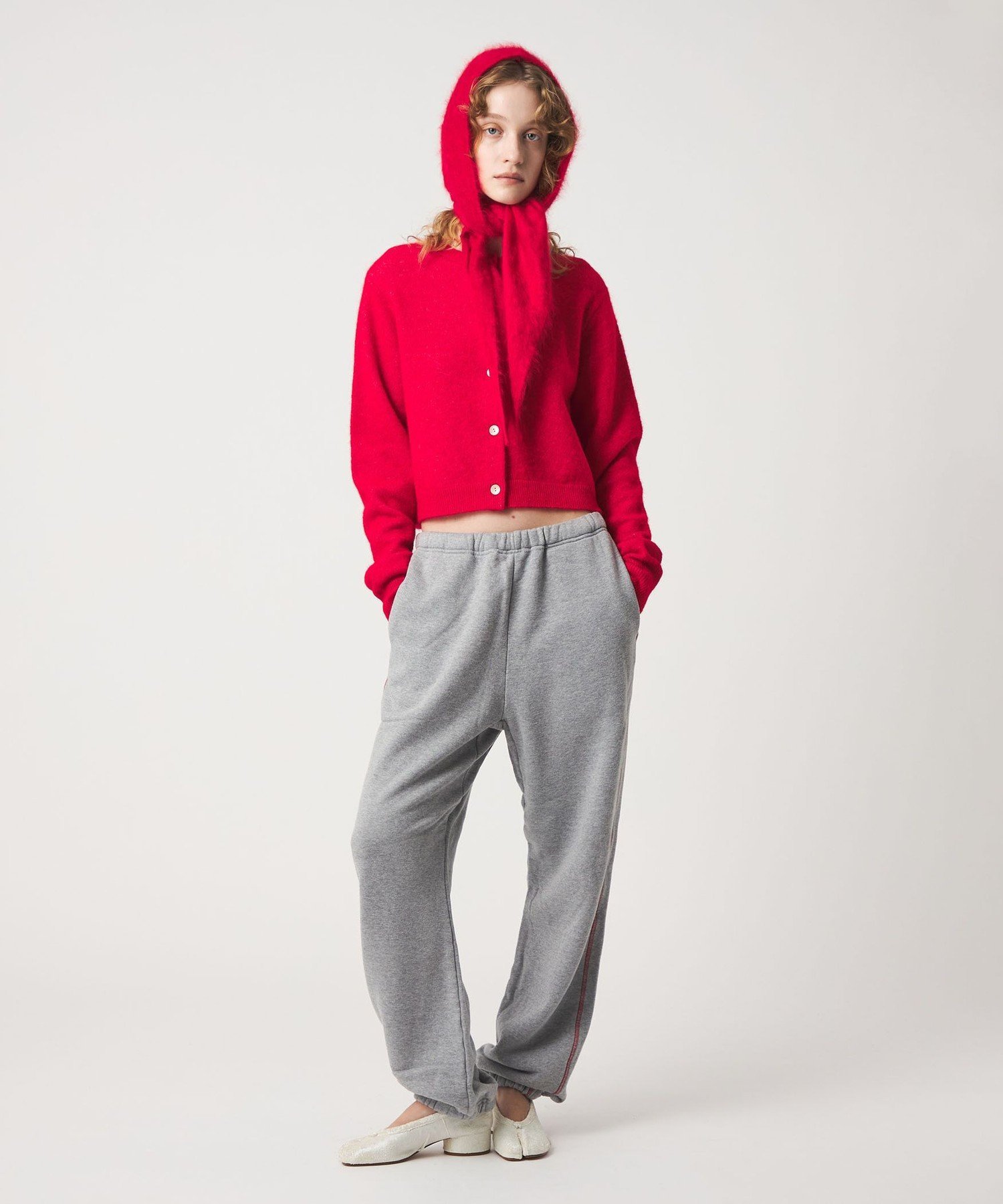 6(ROKU) アルパカウールナイロン カーディガン セール】＜6(ROKU)＞アルパカウールナイロン カーディガン