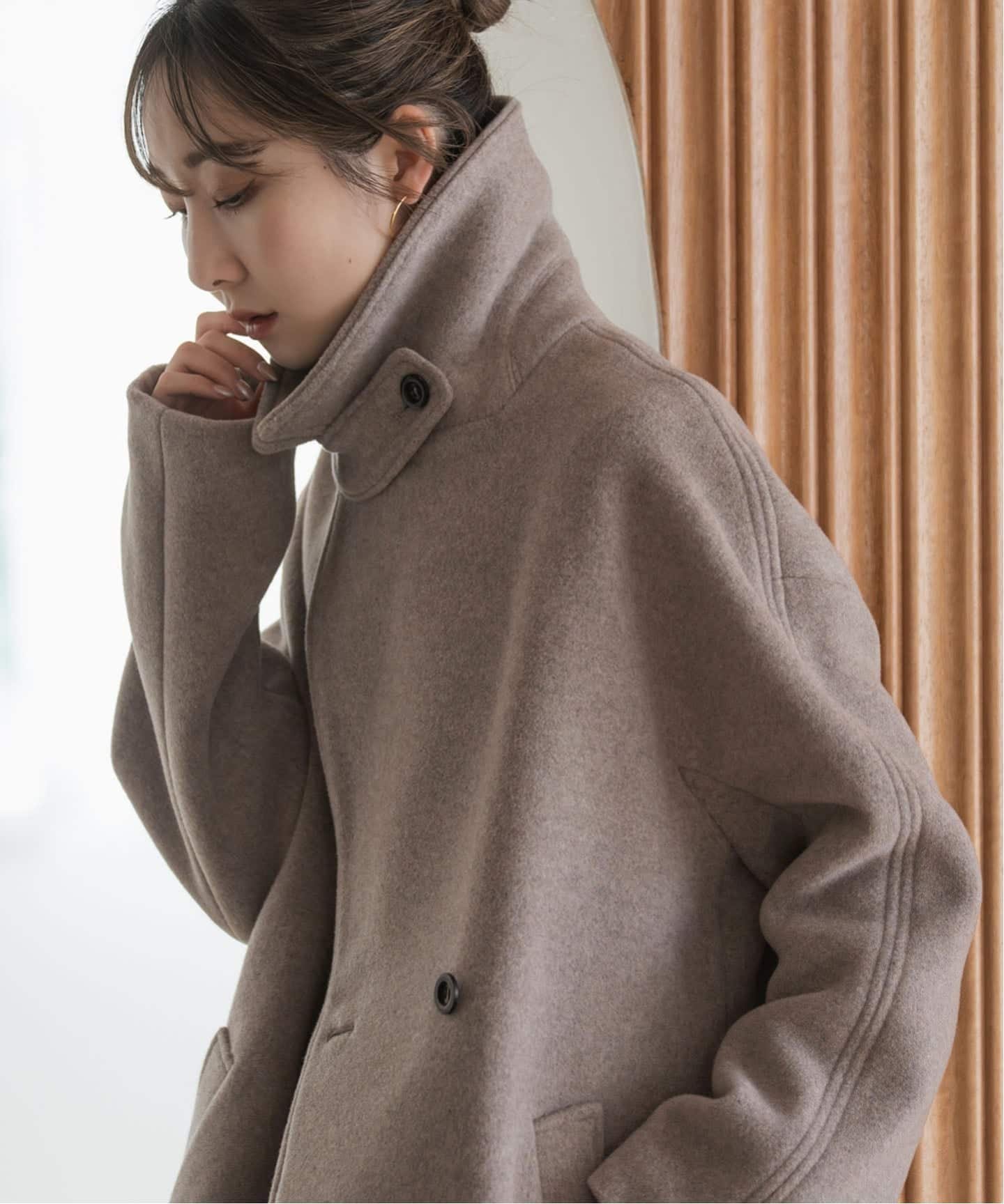 NOBLE｜MTRビッグカラーコート | Rakuten Fashion(楽天ファッション