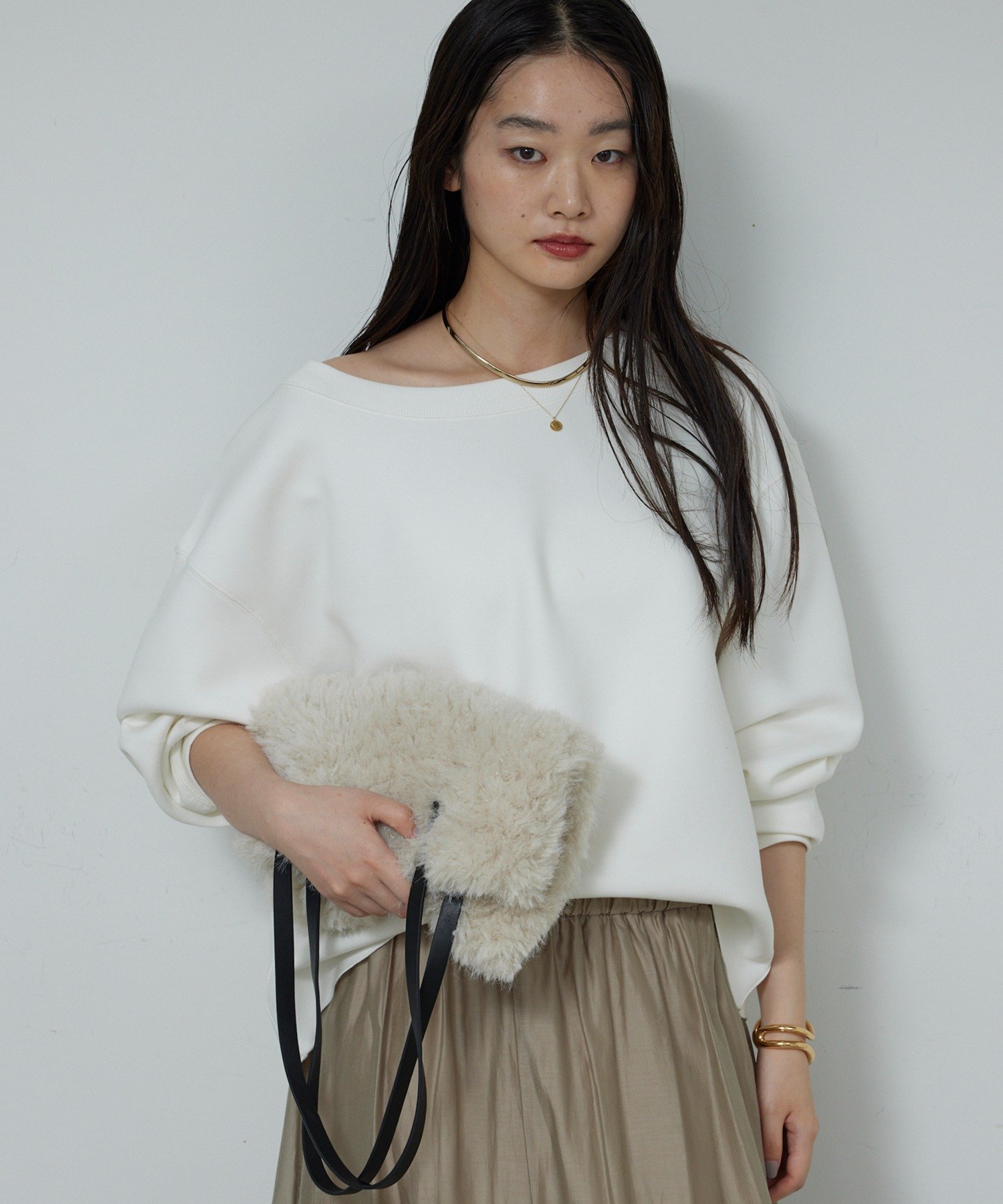 GALLARDAGALANTE｜【新色BR登場!】【大人のスウェット】ボートネック