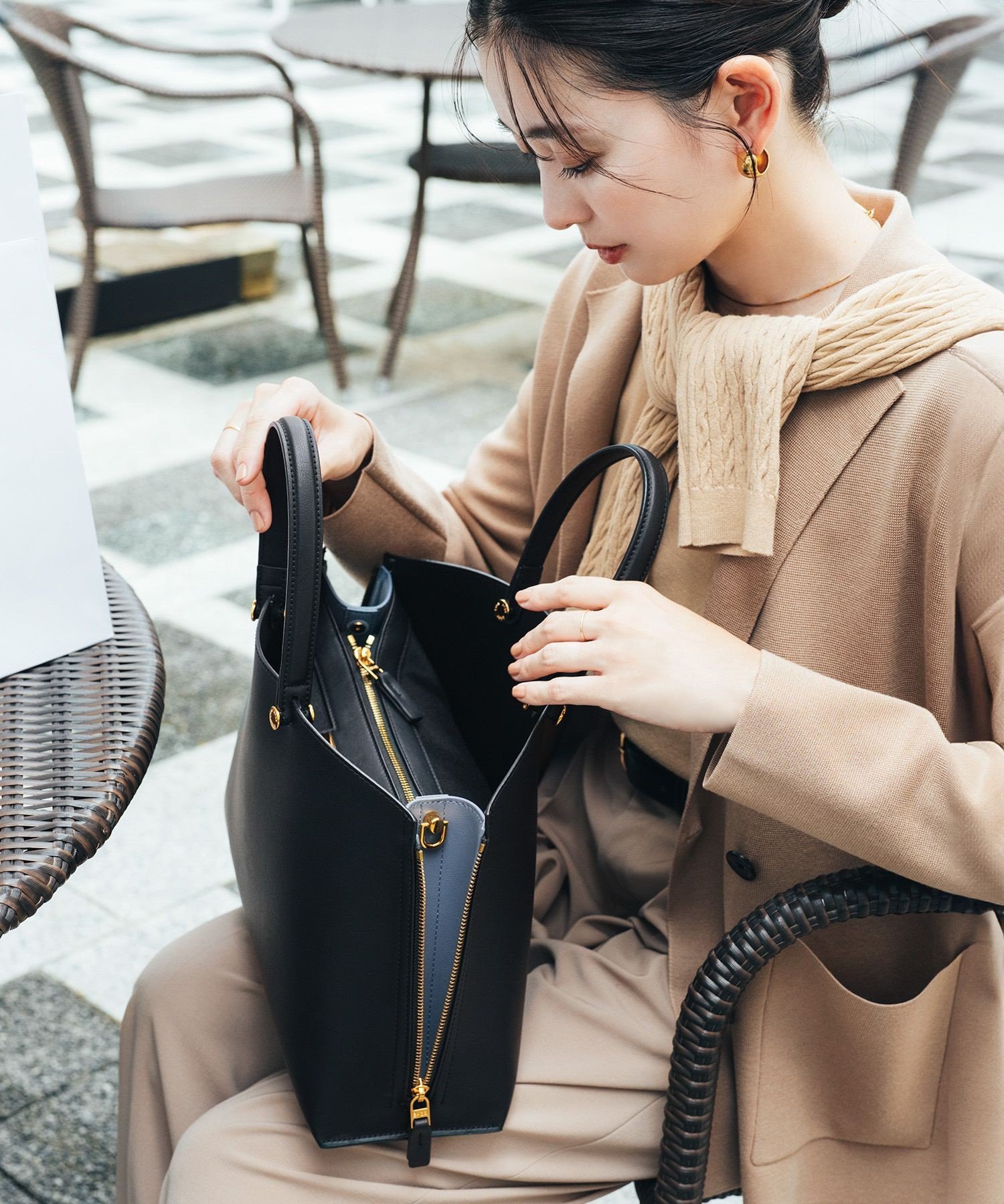 ROPE'｜【E'POR】Y BAG Medium【軽量】 | Rakuten Fashion(楽天