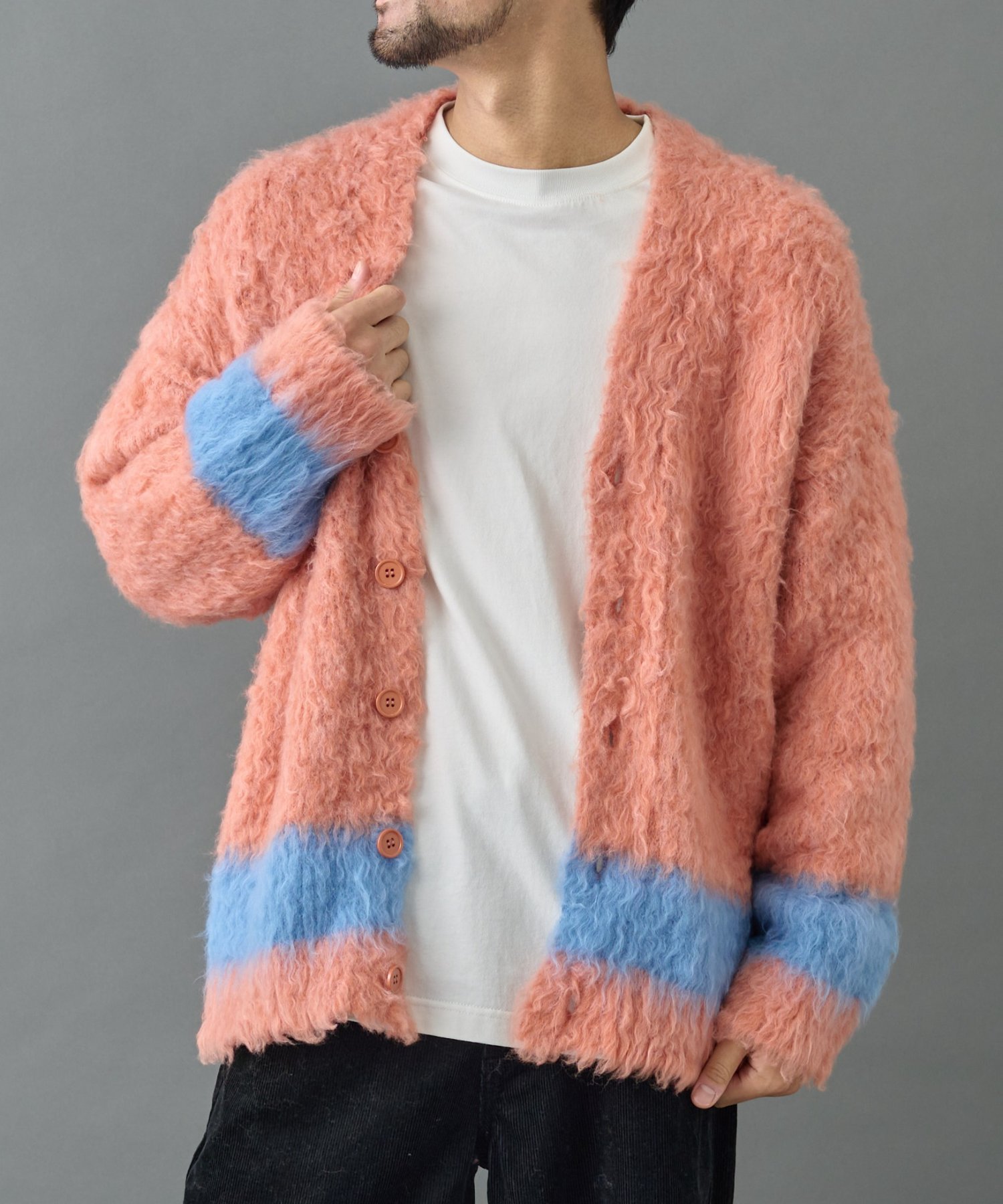 COLONY 2139｜シャギーモヘアラインカーディガン | Rakuten Fashion