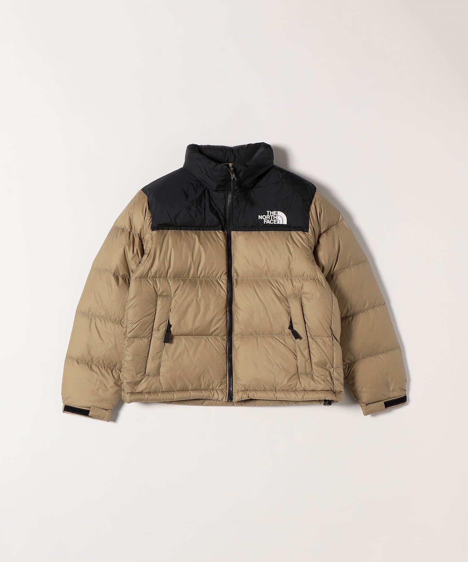 THE NORTH FACE ダウンジャケット ベージュ/ブラック　即決可能 THE NORTH FACE（ザ ノースフェイス） ダウンジャケット XX-SMALL