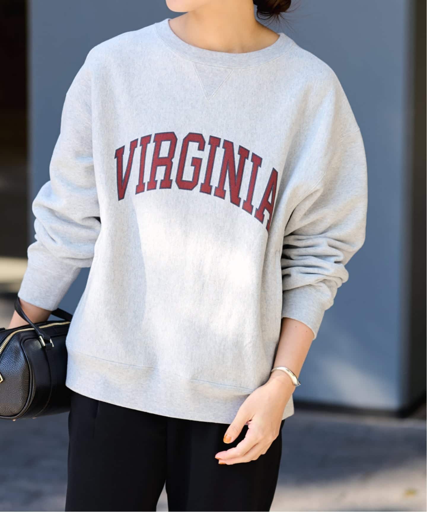 FRAMeWORK｜Champion 別注リバースウィーブ ロゴスウェットポケット