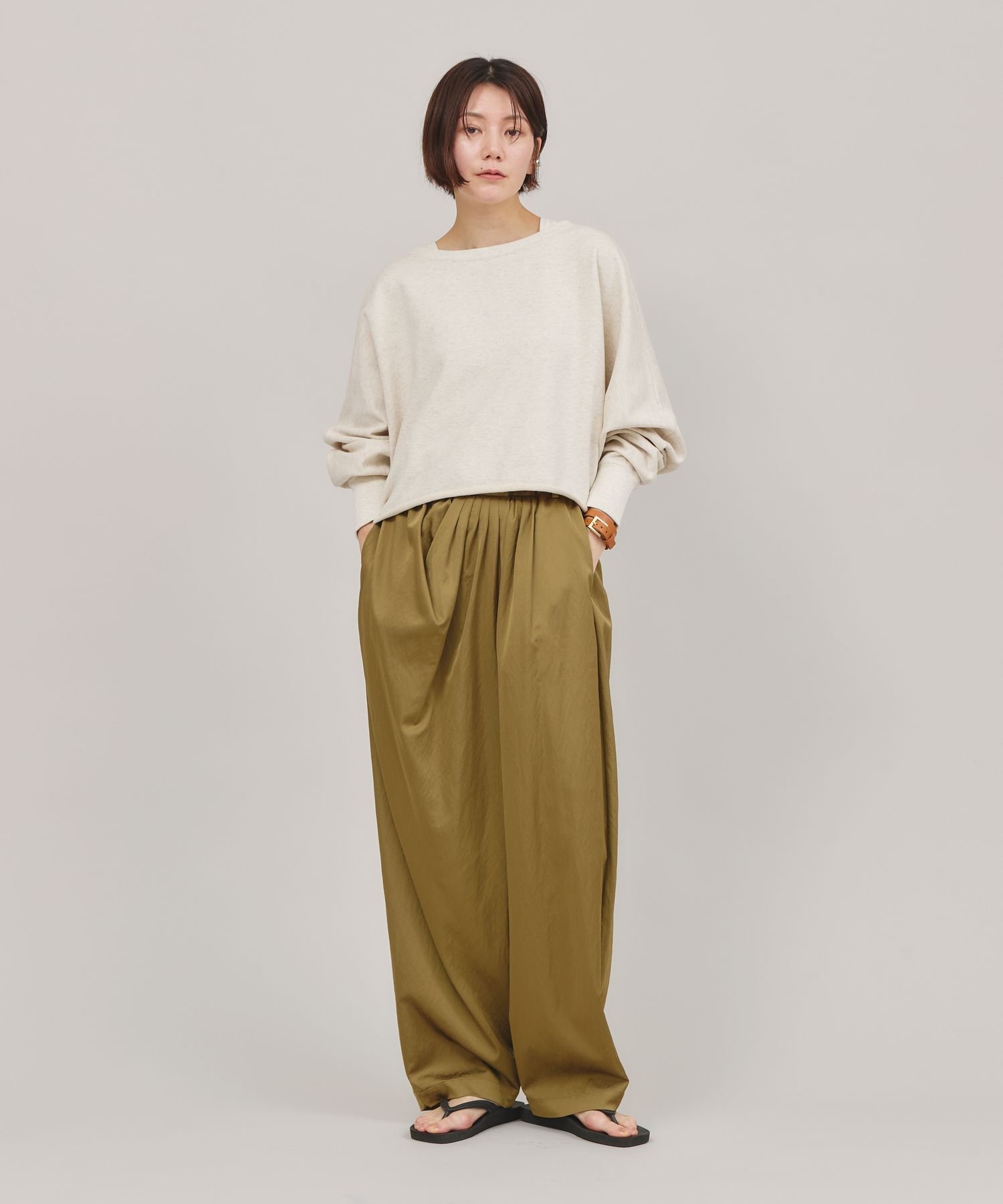 Curensology フレンチテリーショートプルオーバー　スウェット Curensology｜<&RC>フレンチテリーショートプルオーバー | Rakuten