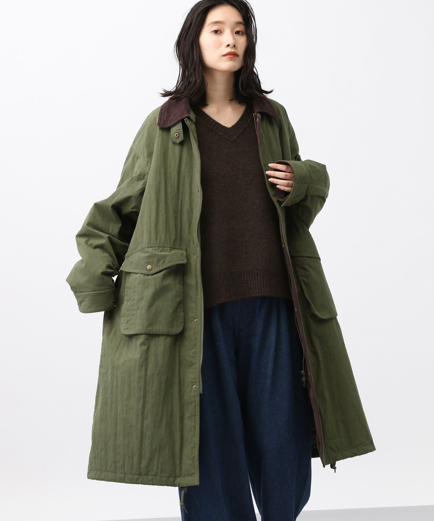 studio CLIP｜《natural by clip》フィッシングロングコート | Rakuten