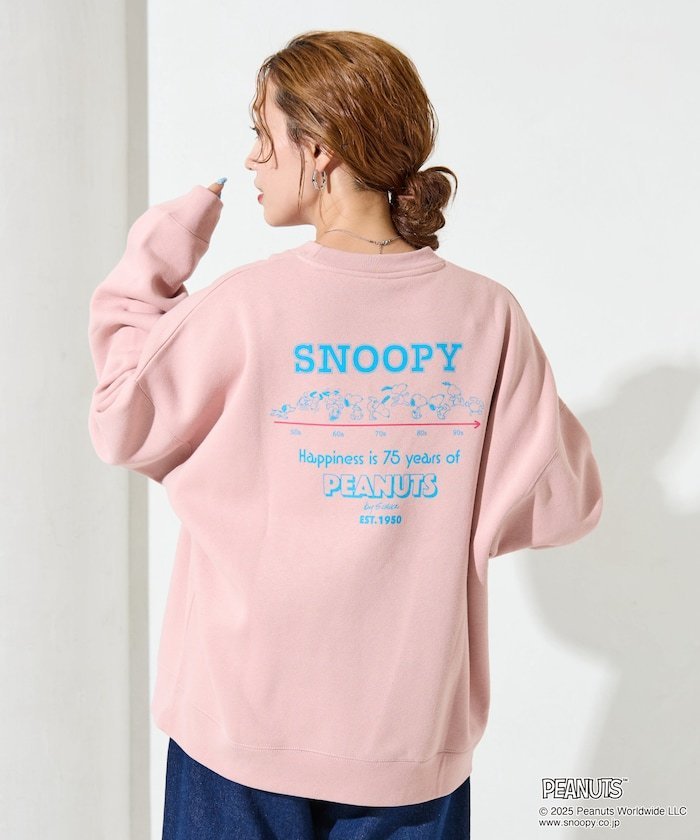 FREAK'S STORE｜PEANUTS/ピーナッツ 別注 バックプリント クルーネック