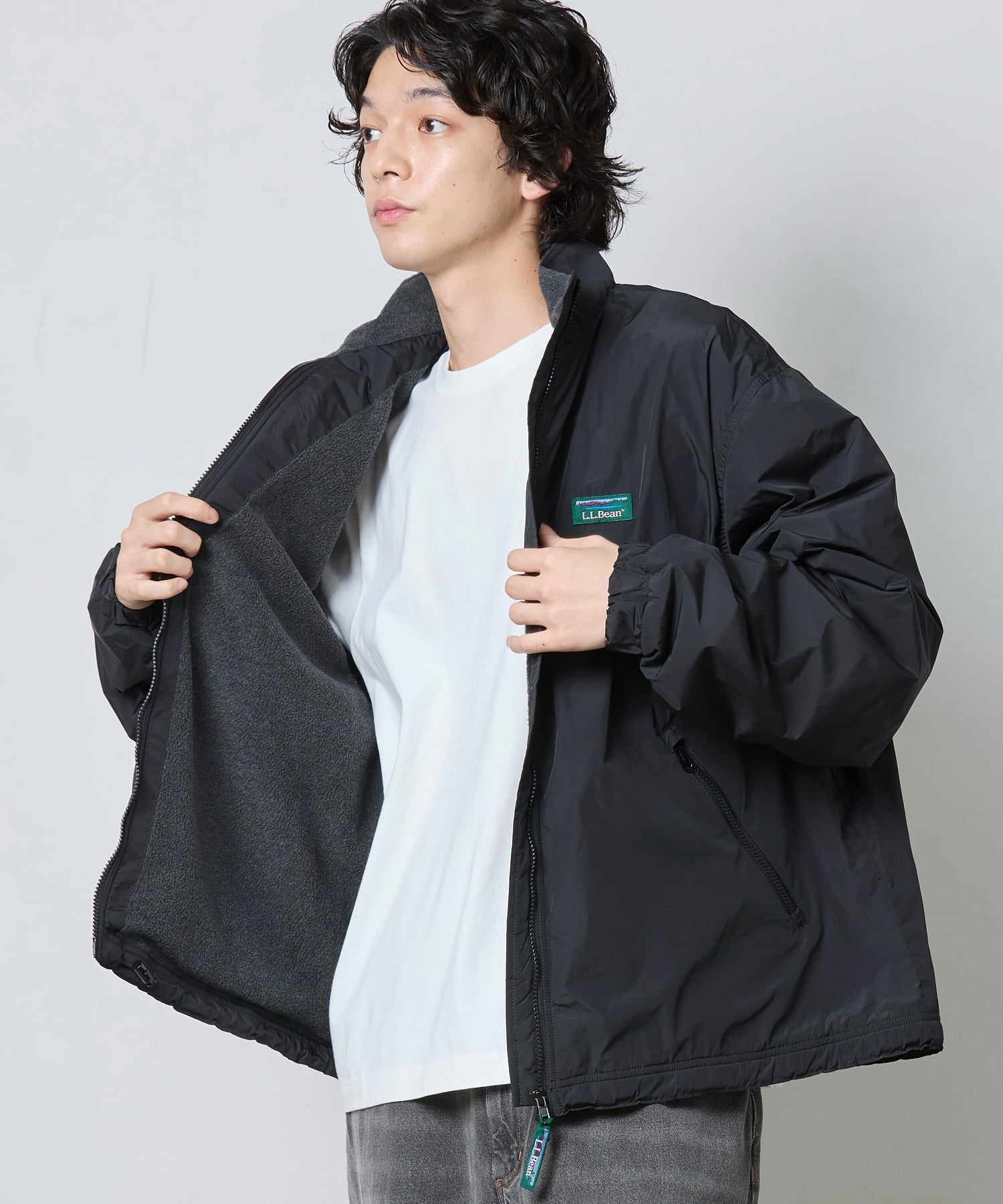 L.L.Bean｜(M)【JAPAN EDITION】ラヴェル・マイクロフリース・ラインド