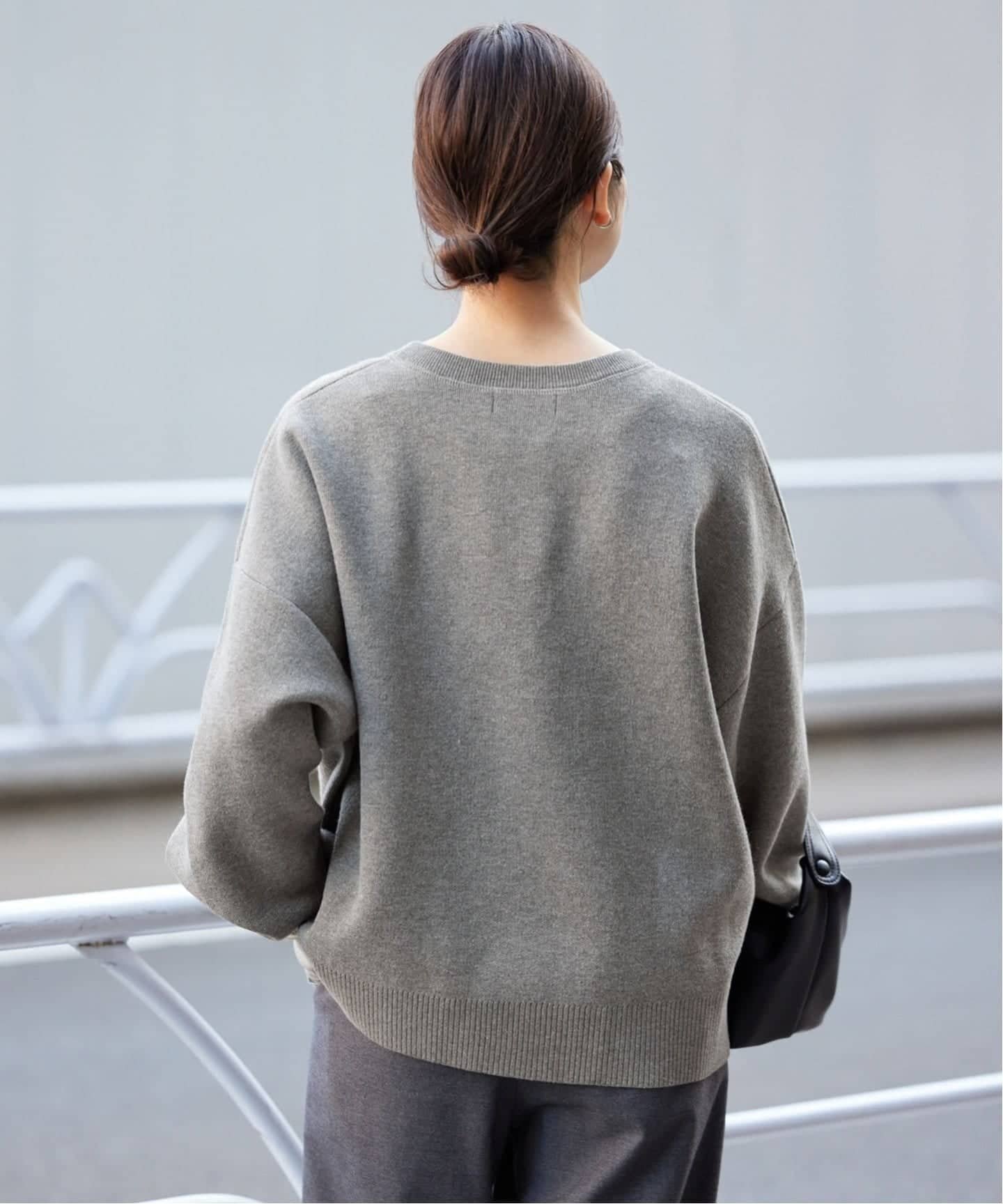 SLOBE IENA｜《WEB限定カラー有り/追加3》サガラ刺繍スウェットライク