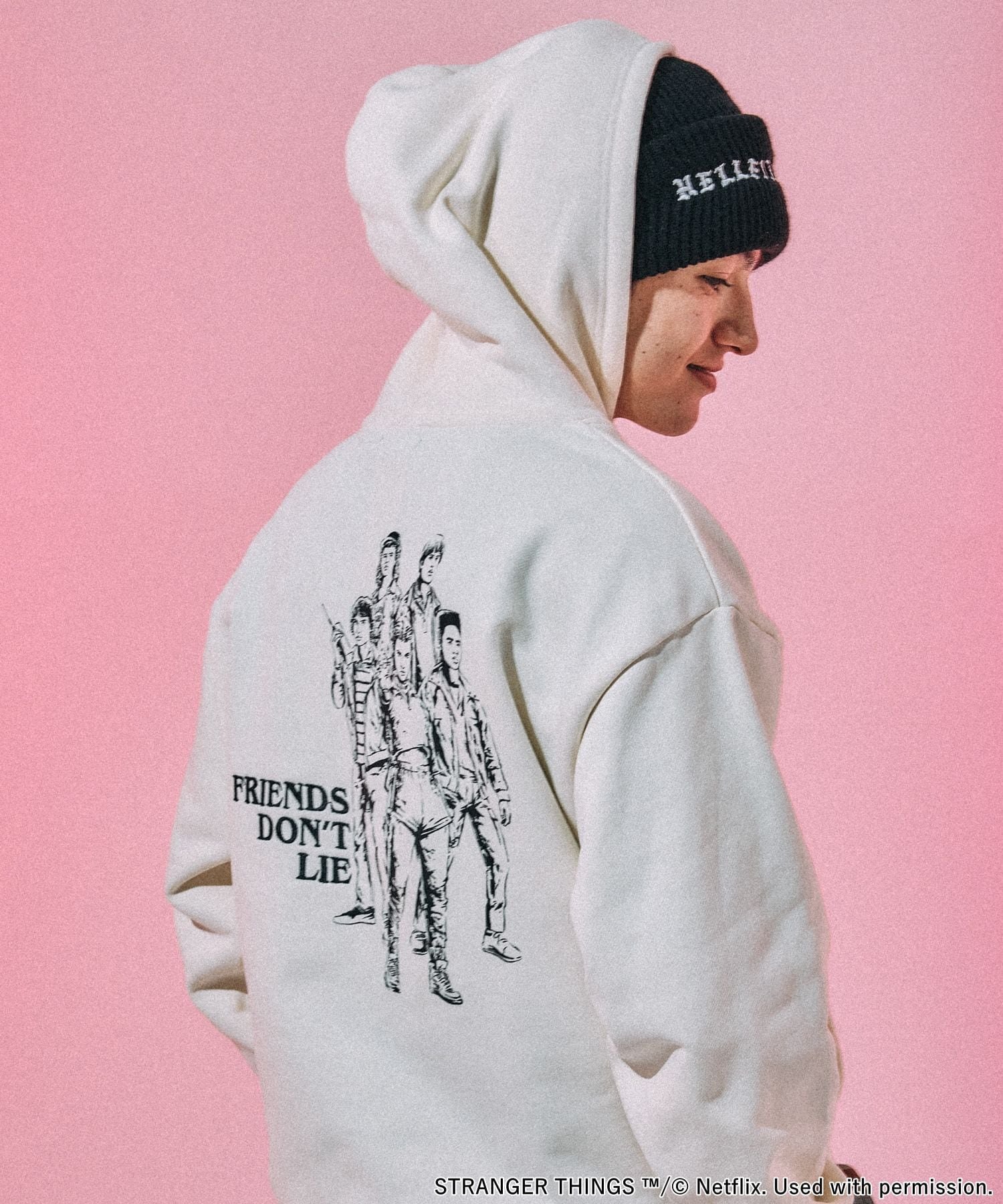 niko and ｜【STRANGER THINGS】コラボグラフィックパーカー