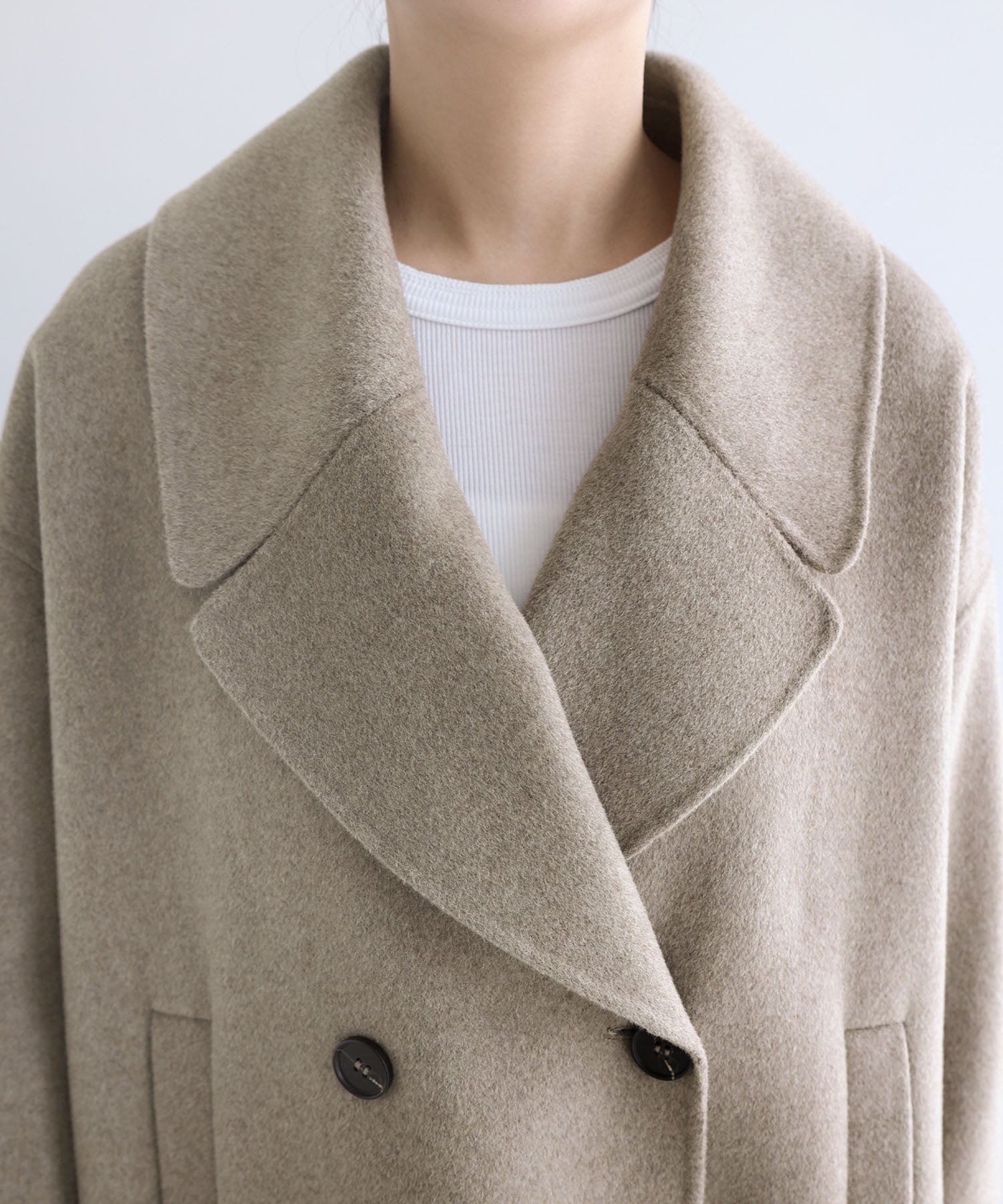 andme｜リバー ピーコート evernavy エバーネイビー | Rakuten Fashion