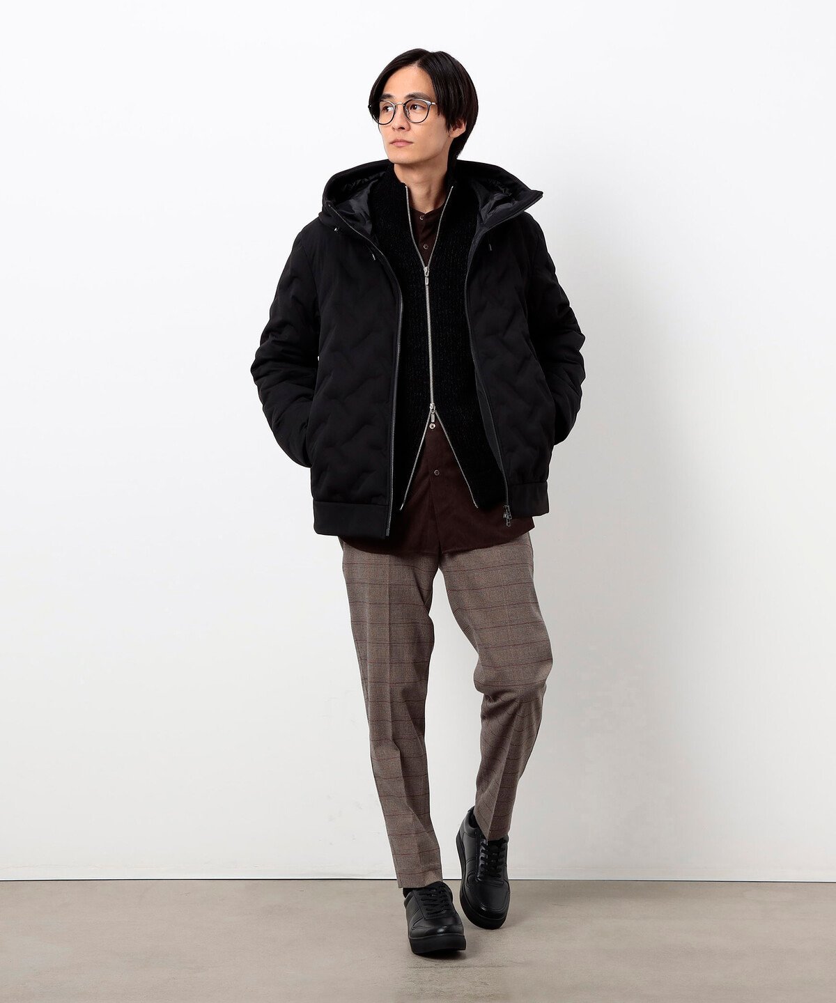 COMME CA ISM｜シームレスダウン フード ブルゾン | Rakuten Fashion