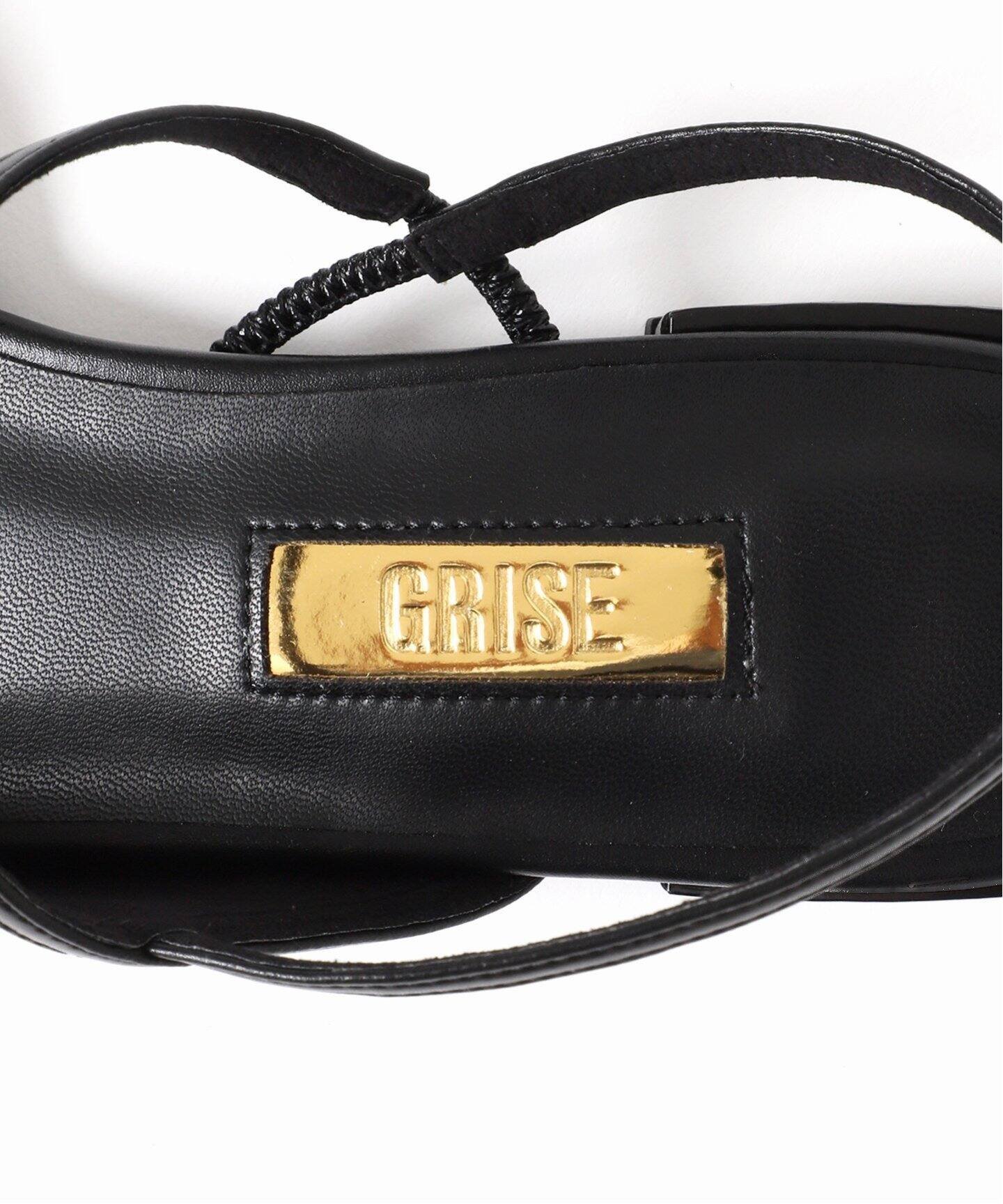 LE TALON｜《追加》GRISEポインテッドストラップスリングバック